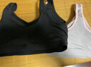 百伶百俐（Bilim）少女運動(dòng)內衣防震聚攏背心初高中大學(xué)生跑步防下垂健身發(fā)育文胸 B81121黑色 80B 36B 曬單實(shí)拍圖
