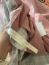 TEENIE WEENIE小熊a類(lèi)純棉被套100%全棉被罩單件單雙人兒童宿舍床上用品 FLOWER-可可奈煙粉+豆沙 被套單件：適用180x220cm被芯 曬單實(shí)拍圖