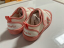 卡特兔學(xué)步鞋嬰兒童鞋1-3歲幼兒園室內(nèi)鞋網(wǎng)面透氣機(jī)能鞋喵喵鞋子X2CE022 曬單實(shí)拍圖
