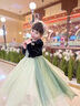 蓓然美（BeiRanMay）愛(ài)莎安娜公主連衣裙2025新款女童萬(wàn)圣節演出生日禮物不規則網(wǎng)紗裙 安娜裙 120 曬單實(shí)拍圖