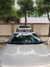 酷斯特大眾途觀(guān)/途觀(guān)L/途岳/途昂/Polo途鎧車(chē)頂行李架suv通用旅行行李架 雙層1.4*1+鯊魚(yú)桿+鋁包角+雨網(wǎng)繩 曬單實(shí)拍圖