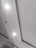 欧普（OPPLE）三档调色led全铝筒灯超薄筒灯客厅吊顶天花灯过道嵌入式洞灯 一体化金属 银色【暖白光】3瓦 实拍图