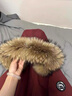 與欣羽棉襖絨服女棉服女工裝棉衣2024年新款今年流行的冬裝加厚外套女 酒紅 均碼【可備注碼數】 曬單實(shí)拍圖