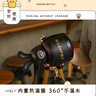 波比熊（BOBBI BEAR）帶吸管保溫杯女生高顏值大肚杯子學(xué)生可愛(ài)斜挎可背兒童大容量水杯 兔兔大肚杯黑580毫升+杯刷貼紙 曬單實(shí)拍圖