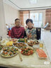 唐襲世家唐裝男秋冬季中式外套棉服生日婚禮爸爸裝宴會(huì)男裝中國(guó)風(fēng)情侶裝 紅色單衣 XL 曬單實(shí)拍圖