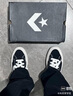 匡威（Converse）官方 悠游All Star男女厚底鞋UU鞋面包鞋黑色A08789C A08789C 38.5 曬單實(shí)拍圖