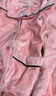 瓊瑛 睡衣女秋冬加厚法蘭絨兩件套情侶睡衣男家居服套裝 QY520A-女款粉色 M 曬單實拍圖