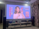 美視 壁掛畫框幕布 窄邊框家用8K高清投影幕布超短焦激光電視抗光硬屏 中長焦三色激光機軟幕100英寸 4K軟白幕（抗散斑+三色激光可用） 120英寸（118英寸硬屏）（包安裝） 曬單實拍圖