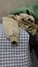 G.DUCKKIDS嬰兒冬裝棉衣套裝加厚男0-2歲兩件套衣服秋冬季外出服 卡其色 90cm建議1-2歲 曬單實(shí)拍圖