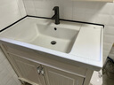 鷹衛(wèi)浴（YING Bathroom Products）浴室面盆龍頭家用衛(wèi)生間洗手盆洗漱冷熱雙控起泡防濺水龍頭 OFA61008NM 冷熱面盆龍頭(槍灰) 曬單實(shí)拍圖