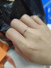MZMZ玫瑰金鉆石戒指女簡約大方鉆戒求婚訂婚七夕情人節(jié)禮物送女友老婆 18k玫瑰金鉆石戒指 9號 可刻字-請聯(lián)系客服 曬單實拍圖