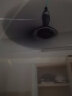 美菱（MeiLing） 小型吊扇卧室蚊帐床上大风力学生宿舍迷你挂式六叶电风扇 蓝色延长线款（共3.8米） 实拍图