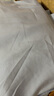 Halo Queen長袖襯衫女寬松慵懶風(fēng)中長款學(xué)生上衣外套白色休閑襯衣女H52S052 曬單實拍圖