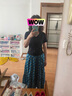 哥弟女裝百搭V領(lǐng)側(cè)邊收褶設(shè)計(jì)莫代爾棉短袖T恤女1300888 經(jīng)典黑 M (3碼) 曬單實(shí)拍圖