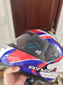 睿覓（RYMIC）摩托車頭盔全盔3C認(rèn)證夏季機(jī)車頭盔競技騎行賽盔男女SR6紅藍(lán)XL 曬單實(shí)拍圖