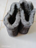 百丽户外雪地靴男士冬季日常穿搭东北靴舒适休闲短靴加绒A0602DD1 灰色 40 实拍图