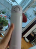 膳魔師（THERMOS）2024新款限量版不銹鋼真空保溫杯輕量時(shí)尚學(xué)生漸變水杯JNL-505 奶油紫500毫升 曬單實(shí)拍圖