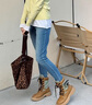 Levi's李維斯冬暖系列24秋季新品女士721緊身高腰牛仔褲 曬單實(shí)拍圖