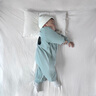 七樂豆嬰兒棉襖冬季棉服保暖男寶寶連體衣服冬裝棉衣幼兒冬天夾棉外出服 湖藍(lán) 73cm 曬單實(shí)拍圖