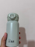 希諾（HEENOOR） 保溫杯女士大容量彈蓋水杯小巧便攜清新可愛(ài)簡(jiǎn)約高顏值杯子 楓舞灰200ml 曬單實(shí)拍圖