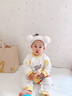 迪士尼（Disney）嬰兒衣服新生連體衣春秋款純棉寶寶滿月睡衣貼身打底秋冬季剛出生 維尼熊Winnie【2件】 80cm （建議9-12個(gè)月） 曬單實(shí)拍圖