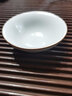 尋汝汝窯斗笠杯主人杯茶具高檔單杯功夫茶杯天青色開(kāi)片陶瓷品茗杯 斗笠杯-月白-80ml 曬單實(shí)拍圖