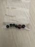 夢(mèng)君宸金星紫檀散珠子單顆 紫檀老料diy 配珠木珠子 4星級帶金星【深色】 8mm 曬單實(shí)拍圖