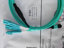 廣昌興（G.C.X）萬(wàn)兆多模光纖跳線MPO轉(zhuǎn)LC 8芯OM3 母頭B極性 兼容10G/25G/40G光模塊分支集束光纖線 3米 曬單實(shí)拍圖