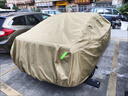 HAPOWER適用25款奔馳e300L/e260l車衣全車罩防塵雨隔熱防塵外車罩牛津布 【楓丹咖】航天級牛津布+收納袋 24-25款奔馳E級【專屬定制車衣全車罩】 曬單實拍圖