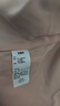 森馬（Semir）【國風(fēng)西服】外套女中長款寬松中式盤扣高街夾克2024新款休閑西服 深灰20901 170/92A/XL 曬單實拍圖