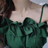 法蔻（farcoko）品牌玫瑰金色項鏈女一克拉莫桑鉆石鎖骨鏈時(shí)尚飾品生日禮物送女友 雪花星芒項鏈-一克拉莫桑鉆 -【精美高檔禮盒】 曬單實(shí)拍圖