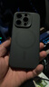 億色適用蘋果15pro液態(tài)硅膠手機(jī)殼iPhone15pro Magsafe磁吸充電保護(hù)套全包防摔超薄男女款黑色 曬單實(shí)拍圖