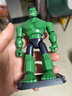 布魯可積木人漫威英雄群星版第二彈超凡奇跡蜘蛛俠鋼鐵俠手辦玩具 群星版第1彈指定款【綠巨人】 曬單實(shí)拍圖