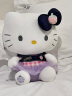 Hello Kitty 正版凯蒂猫公仔猫咪玩偶毛绒玩具安抚布娃娃靠垫枕头 送女友老婆男女孩伴手礼生日礼物女生礼品陪睡觉抱枕 30cm紫色牛仔裙 实拍图