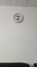 SEIKO 日本精工電波藍(lán)牙對(duì)時(shí)14英寸35cm溫濕度日歷客廳臥室辦公室掛鐘 金屬銀QHB201S 曬單實(shí)拍圖