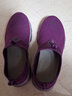 P.J.P年溫爾縵老人鞋女鞋中老年媽媽鞋輕便健步鞋休閑運動(dòng)跑步鞋男女鞋 紫色-女款 38 曬單實(shí)拍圖