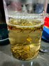 76 月牙杯茶水分離杯玻璃泡茶杯過(guò)濾綠茶杯花茶杯耐高溫玻璃茶具 竹蓋月牙杯500ml(綠色把) 曬單實(shí)拍圖