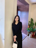 愛特愛（EITIE）V領顯瘦舒適純色針織衫秋季新款大牌女裝羊毛衫上衣D2401409 珍珠白11 L 165 曬單實拍圖