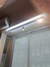 鹿屋 條形燈led燈長條吸頂燈簡約現(xiàn)代客廳臥室燈具明裝線條陽臺燈射燈 白色3頭120CM三色 曬單實拍圖