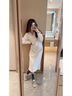 多菲尼森 春秋法式白色衛衣連衣裙冬季內搭2025女裝小個(gè)子顯高長(cháng)裙高級感 連帽衛衣裙白色【L】130斤以?xún)?曬單實(shí)拍圖
