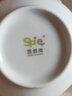 思佰得（AIBAIDER）天鵝湖自由搭配小碗米飯碗家用湯碗大碗骨瓷碗碟套裝韓式碗 6寸飯碗 曬單實(shí)拍圖