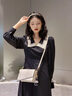 MILDREN KROE 輕奢包包女款2025年MK女包單肩斜挎包女520情人節(jié)禮物送女友老婆 米白色 輕奢限定禮盒 曬單實(shí)拍圖
