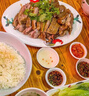 嘉之派潮汕鹵鵝獅頭鵝鵝肉熟食鹵味過(guò)年禮盒過(guò)節(jié)送禮新鮮現(xiàn)鹵汕頭特產(chǎn) 1000g【半只獅頭鵝+廣章】彩袋 切好 曬單實(shí)拍圖