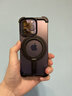 派凡一粒殼 適用蘋果iPhone14手機(jī)殼金屬無(wú)邊框骨架殼半包鏤空promax支點(diǎn)帶手機(jī)支架一體磁吸散熱防摔 黑色【無(wú)邊框骨架殼/四角防摔/裸機(jī)手感/磁吸充電】 iPhone14pro 曬單實(shí)拍圖