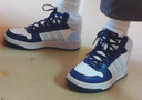 阿迪達斯 （adidas）【滔搏運動(dòng)】NEO女鞋運動(dòng)鞋HOOPS中幫休閑鞋耐磨 G55055 36 曬單實(shí)拍圖