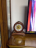 康巴丝（Compas）台式电波座钟客厅复古实木电子时钟台钟钟表书房卧室电波钟 SZZD2231M 实拍图