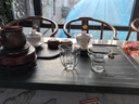 神雕（SHEN DIAO）浮雕公道杯高硼硅加厚玻璃茶海茶漏套裝日式過(guò)濾器分茶器公杯 竹·六角玻璃公杯[200ml]+玻璃茶漏組-金珠把 曬單實(shí)拍圖