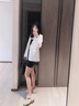 洛夢(mèng)希菲（ROMOHIPH）品牌老爹鞋女春季新款百搭增高顯腳小運(yùn)動(dòng)休閑鞋 杏色 37 曬單實(shí)拍圖
