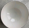 富彩陶瓷金邊飯碗家用陶瓷碗套裝10個(gè)創(chuàng  )意個(gè)性歐式骨瓷餐具面碗粥碗五寸碗 面碗6英寸6個(gè) 曬單實(shí)拍圖