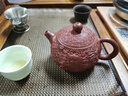 陶舍軒宜興紫砂壺浮雕工藝 原礦朱泥 正高級(jí)工藝美術(shù)師 周小明 西施茶具 曬單實(shí)拍圖